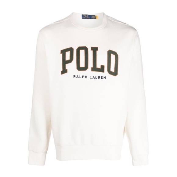 Polo Ralph Lauren RL Fleece Logo Print Crew-Neck Sweatshirt, size